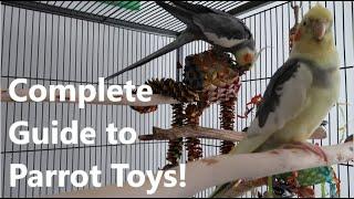 Guide to Choosing the Best Cockatiel & Conure Toys! | TheParrotTeacher