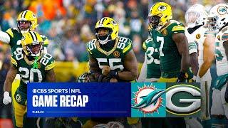 Packers ROUTE Dolphins 30-17 for 3rd straight win | Game Recap