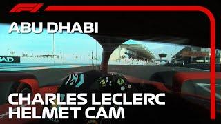 Charles Leclerc Helmet Cam | 2021 Abu Dhabi Grand Prix