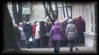 Утро понедельника в Резекне