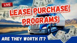 THE TRUTH ABOUT LEASE PURCHASE PROGRAMS!!