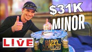  LIVE: $31,250 MINOR BALL   KidVika Birthday Celebration! | Jackpot Slot Spot