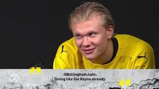 Diving like Gio Reyna already! #bvb