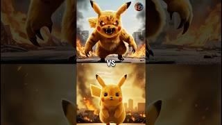 Monstrous Pikachu vs Original Pikachu, Charizard, Blastoise, Mewtwo, Ivysaur, Gyarados,