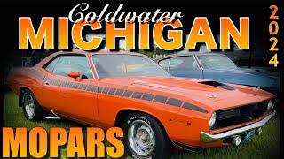 Coldwater Michigan CAR SHOW 2024 MOPAR Edition