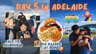 Melbourne to Adelaide | Long weekend Getaway| Day 5| Back to Melbourne| Road trip with a toddler |