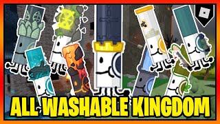 How to get ALL WASHABLE KINGDOM MARKERS in FIND THE MARKERS || Roblox