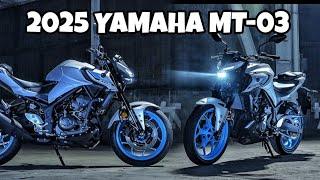 2025 Yamaha MT-03 New Taillight Design