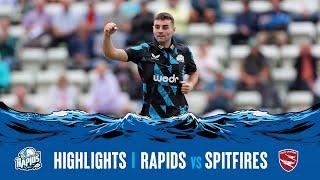 Highlights | Worcestershire Rapids vs Kent Spitfires