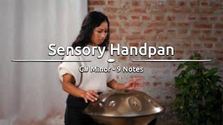 Sensory Handpan, 9 Notes C# Minor, 432 Hz, Vintage Gold - HPSTL92 - Meinl Sonic Energy