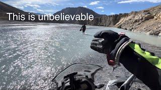 This is unbelievable || itni badi water crossing