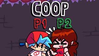 FNF 2 Players Coop 1.2 | TEST Update | GF x Boyfriend Coop, Play as opponent, 6K and more!