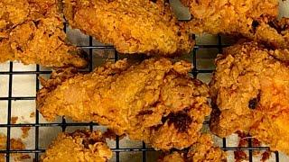 Mustard fried Chicken | Easy Fried Chicken Recipe | Crispy Fried Chicken