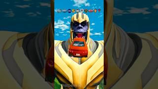 Super Cars VS Thanos   | BeamNG.drive #shorts #beamng