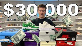 We Spent $30,000 on Sneakers in THREE DAYS!