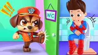 What Happened! RYDER... Please Help! Open The Toilet Door Now | Paw Patrol Ultimate Rescue