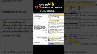 미국 부동산 대출 80/20의 비밀