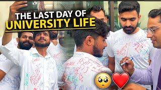 A Heartfelt Goodbye ️ || The Last Day of Our University Journey  The Last Day of University Life