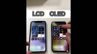 Apple iPhone LCD vs OLED display 