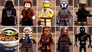 All DLC Characters in LEGO Star Wars The Skywalker Saga