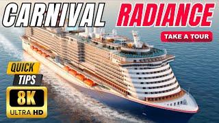 Carnival Radiance 2024 - Full Tour! Catalina Island & Ensenada, MX | Tips and Tricks - Food Options