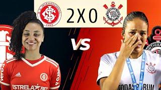  MELHORES MOMENTOS OU NEM TANTO - CORINTHIANS X INTERNACIONAL ! FUTEBOL FEMININO !