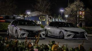 Night edit @mtxse26 @xsesteady Toyota Camry XSE gen8kamuri bagged camry modded