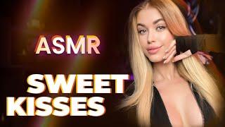 ASMR Kisses  - Hot kisses with Tina Glow