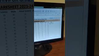 how to make Persentage in Excel #computertricks  #tricks #excel #exceltricks #exceltips #persentage