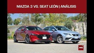 Mazda 3 vs. SEAT León, en comparativa: dos hatchbacks en una batalla de talento