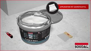 Soudal demonstriert: Fix ALL Floor & Wall