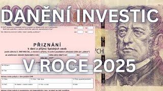 DANĚNÍ INVESTIC A NOVINKY V ROCE 2025