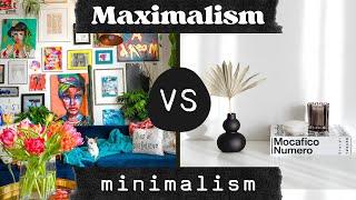 Maximalism vs Minimalism: Which Decor Style is Right For You? | Interior Style Quiz!