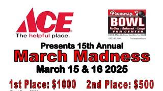 March Madness Tournament Practice FULL SERIES with Black Widow Mania