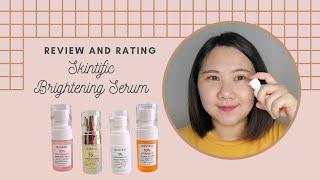 Pilih yang mana?! Review dan Rating Brightening Serum Skintific