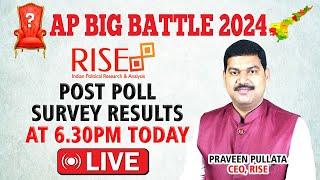 AP Exit Polls 2024 | RISE Post Poll Survey | Manastars