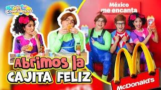 Los Compañeros y Meme van a McDonald’s | Meme roba cajita feliz | La compañera se pelea en McDonalds