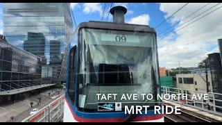 Virtual Tour | MRT Ride | Taft Avenue to North Avenue