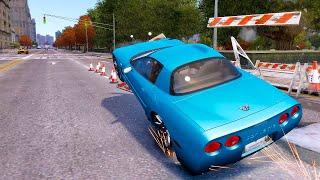 GTA 4 Crash Testing Real Car Mods #55