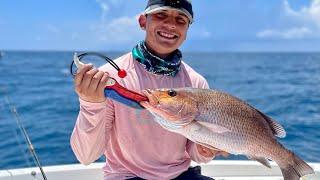 Offshore SNAPPER Fishing *NEW PB* (Corpus Christi, Tx)