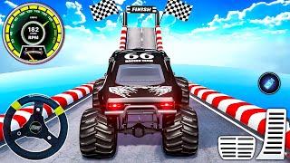 Monster Truck Mega Ramp Impossible Driver - Car Extreme Stunts GT Racing - Android Gameplay