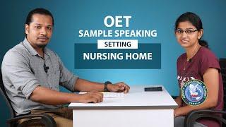 OET Sample Speaking