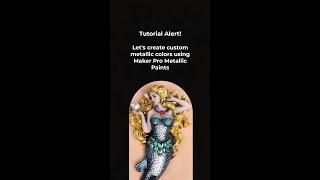 Let's create custom metallic colors using Maker Pro Metallic Paints