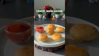 Crunchy Matar Kachori Recipe #shorts #kachori #recipe #crispy