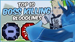 Top 10 BEST Bloodlines for PVE in Shindo Life! | Shindo Life Bloodline Tier List