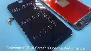 ‪Coating Performance for Elekworld EBS III Screen Replacement