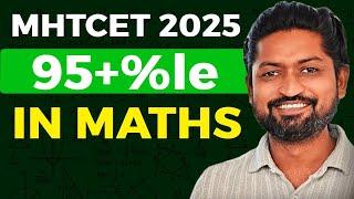 95+%ILE in MHTCET MATHS 2025 By Ankush Sir| MHTCET 2025 |GanitAnk | #95percentile #ganitank