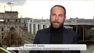 Netzwerkdurchsetzungsgesetz: Interview mit Alexander Sander am 05.04.2017