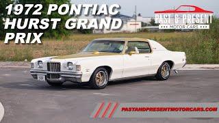 1972 Pontiac Hurst Grand Prix WhiteGold White Auto Sun Roof 138243