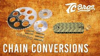 TC Bros. Chain Conversion Kits For Harley Davidson Motorcycles